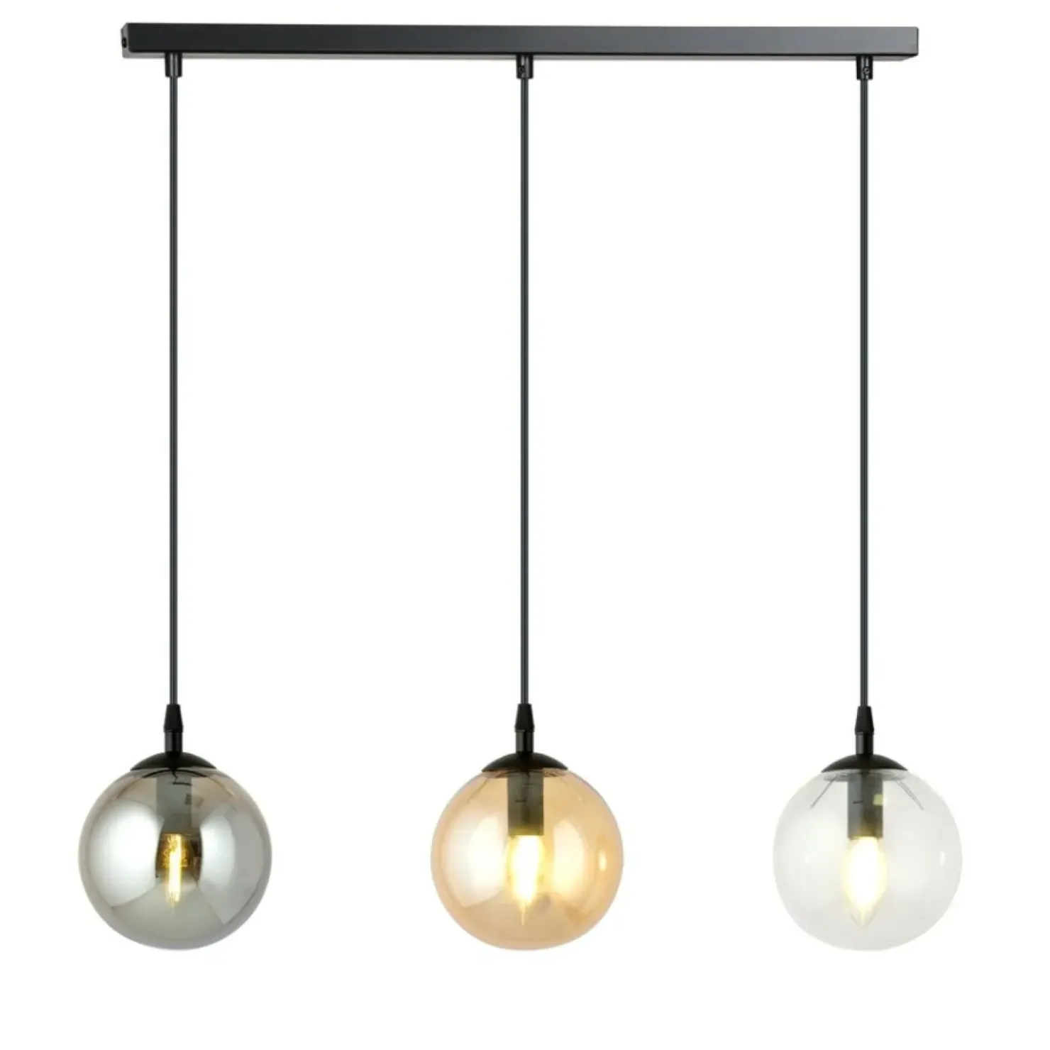 Cheap Sklep Kaja Lampa wisząca z kolorowymi kloszami 714/3 | Kaja Oświetlenie