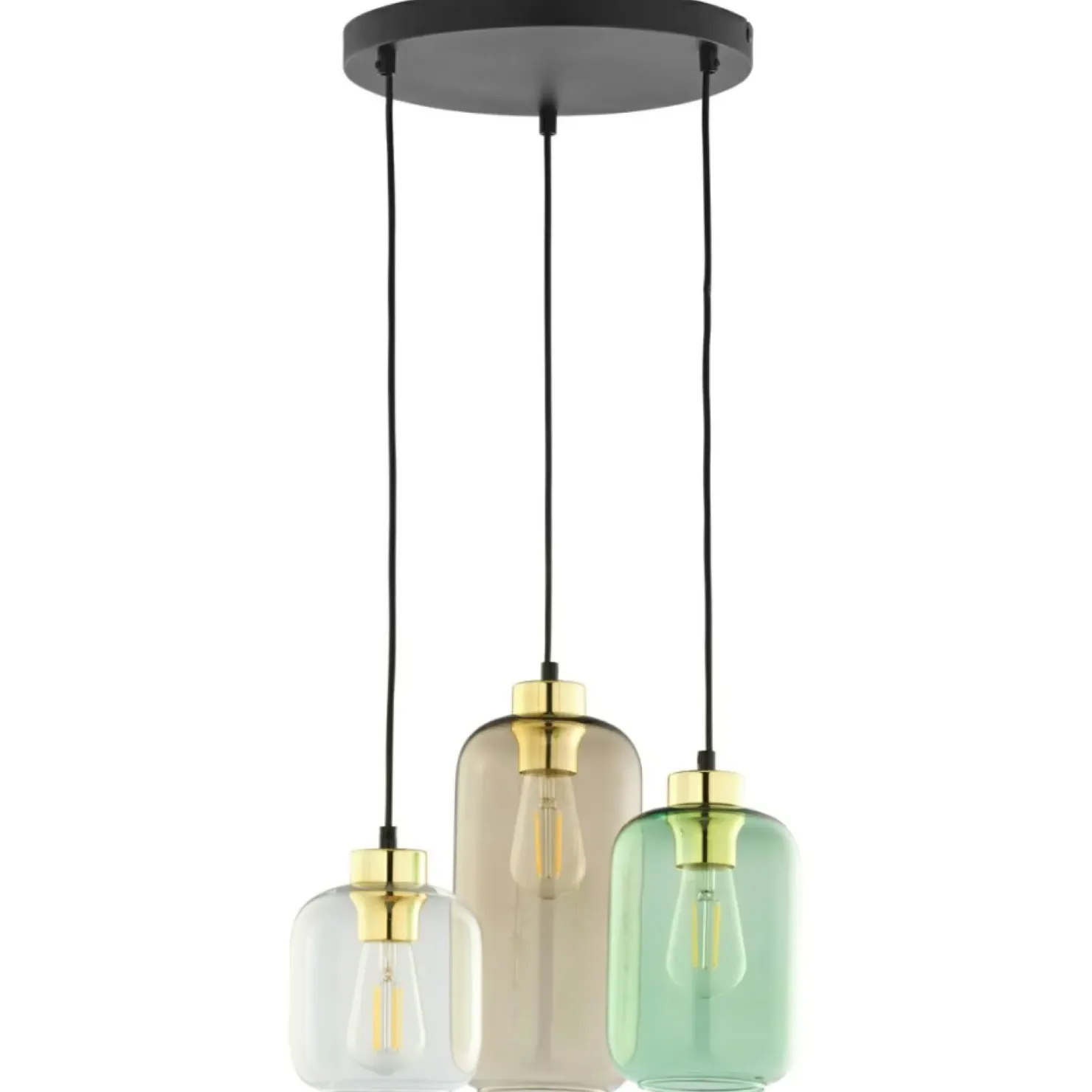 Best Sale Sklep Kaja Lampa wisząca z kolorowymi kloszami TK 3325 MARCO | Kaja Oświetlenie