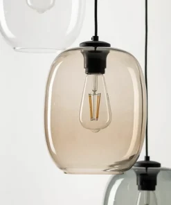 Store Sklep Kaja Lampa wisząca z kolorowymi kloszami TK 5973 ELIO | Kaja Oświetlenie