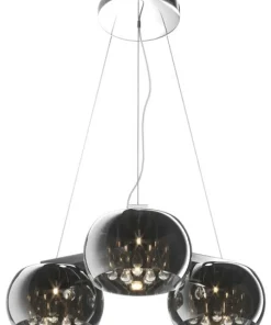 Shop Sklep Kaja Lampa wisząca z kryształkami P0076-03R-F4FZ CRYSTAL | Kaja