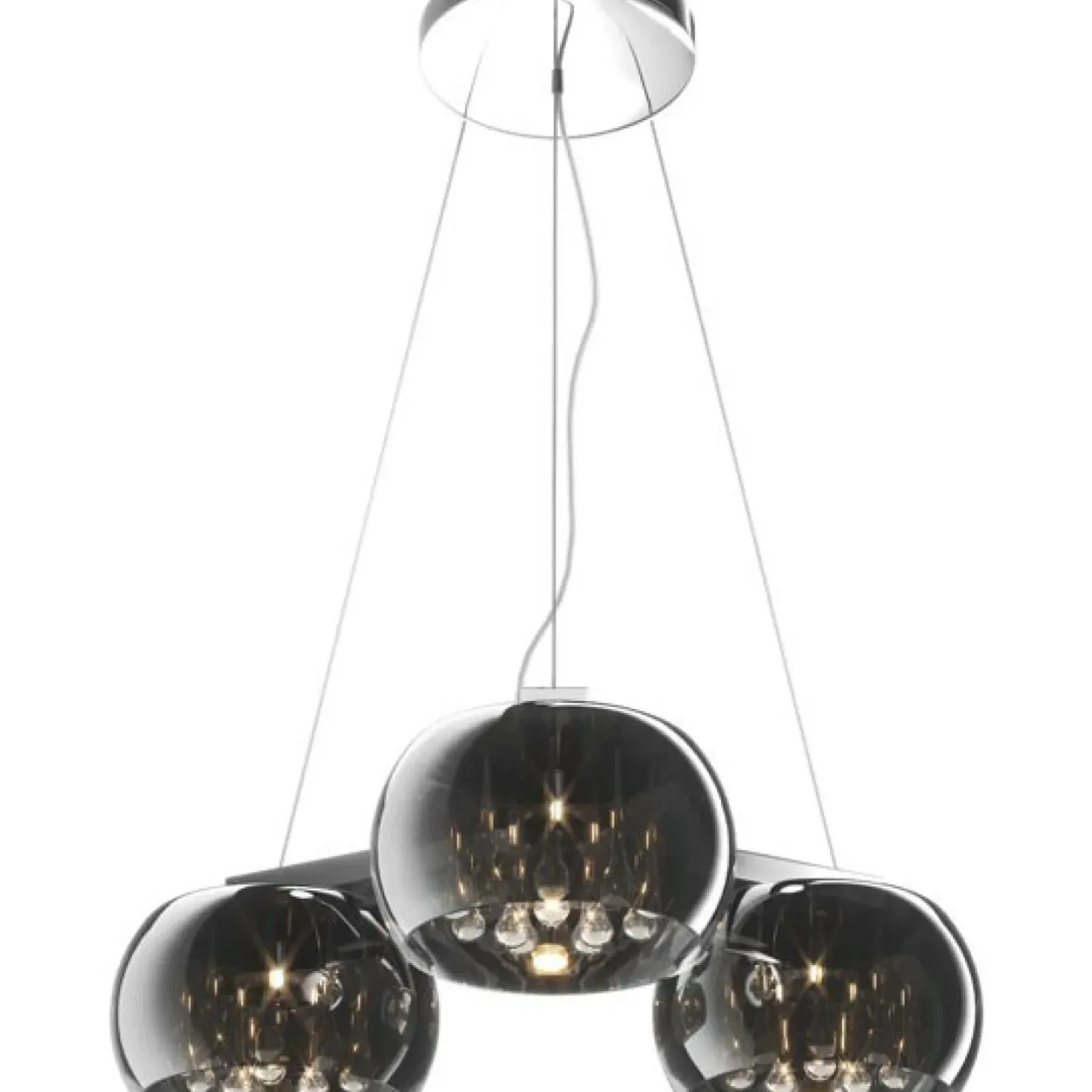Shop Sklep Kaja Lampa wisząca z kryształkami P0076-03R-F4FZ CRYSTAL | Kaja