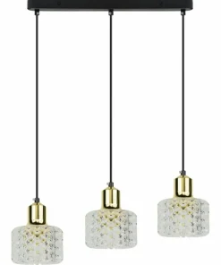 Clearance Sklep Kaja Lampa wisząca z kryształowymi kloszami ML9748 LUMI | Kaja Oświetlenie