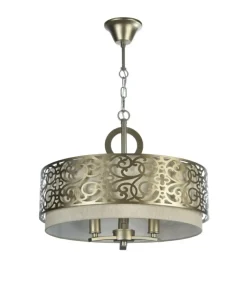 Clearance Sklep Kaja Lampa wisząca z metalowym zdobieniem H260-03-N VENERA | Kaja mosiądz