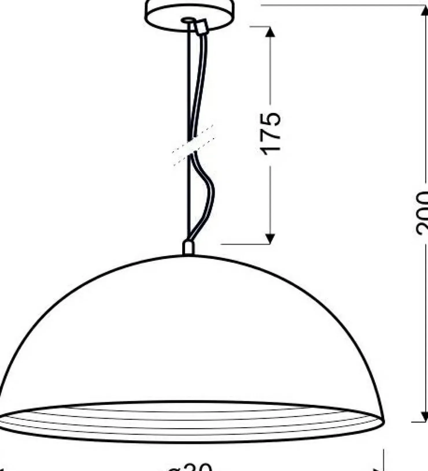 Lampa wisząca z m kloszem 31-26385 AMALFI | Kaja Oświetlenie*Sklep Kaja Hot