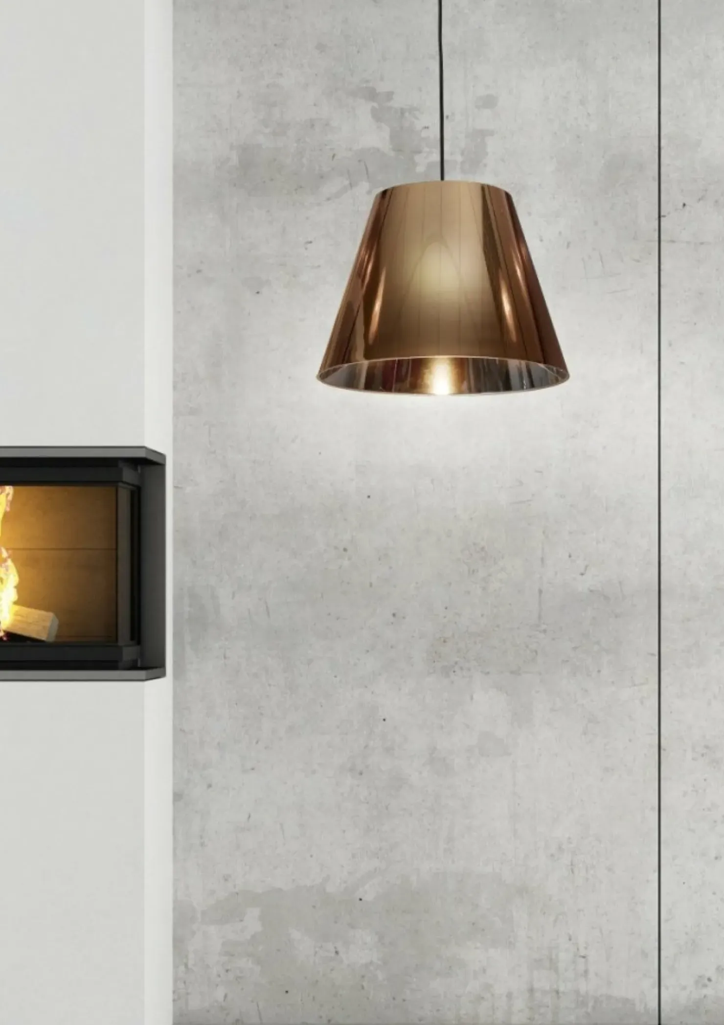 Lampa wisząca z m abażurem 31-38302 PLATINO | Kaja*Sklep Kaja Outlet