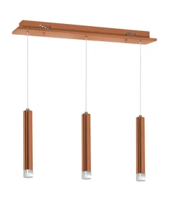 Clearance Sklep Kaja Lampa wisząca z miedzianymi tubami LED ML985 COPPER | Kaja Oświetlenie