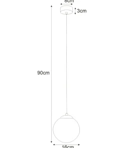Hot Sklep Kaja Lampa wisząca z mlecznym kloszem K-4911 ISLA | Kaja Oświetlenie