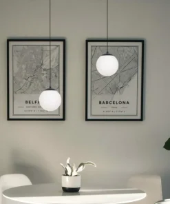 Flash Sale Sklep Kaja Lampa wisząca z mlecznym kloszem 16 cm K-4921 | Kaja Oświetlenie