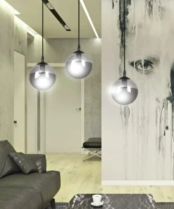 Fashion Sklep Kaja Lampa wisząca z możliwością dopasowania wysokości 937/3 | Kaja