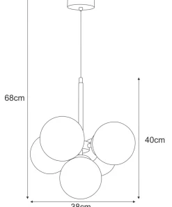 Cheap Sklep Kaja Lampa wisząca z możliwością skrócenia długościK-5368 z serii PIRO