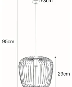 Cheap Sklep Kaja Lampa wisząca z m kloszem K-4102 EDEN | Kaja Oświetlenie niebieski