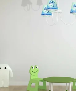 Lampa wisząca z niebieskimi abażurami MLP6811 z serii DELFINKA FINKA | Kaja Oświ*Sklep Kaja Clearance