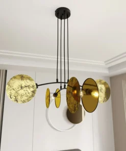 Best Sale Sklep Kaja Lampa wisząca z nietypowymi abażurami 1326/4 MOTIF | Kaja Oświetlenie