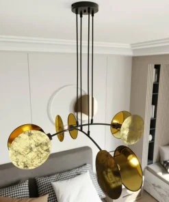 Best Sale Sklep Kaja Lampa wisząca z nietypowymi abażurami 1326/4 MOTIF | Kaja Oświetlenie