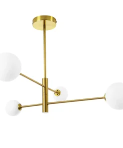 Shop Sklep Kaja Lampa wisząca z obrotowymi ramionami LP-002/4P DORADO | Kaja
