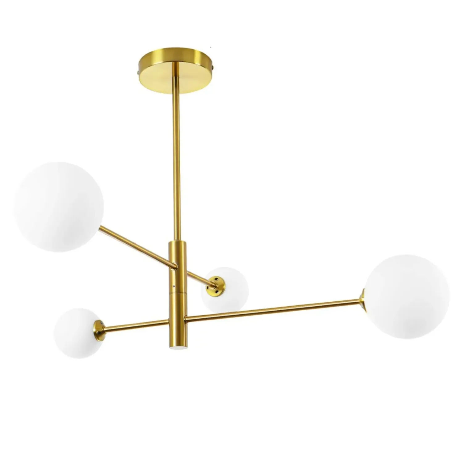 Shop Sklep Kaja Lampa wisząca z obrotowymi ramionami LP-002/4P DORADO | Kaja
