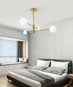 Shop Sklep Kaja Lampa wisząca z obrotowymi ramionami LP-002/4P DORADO | Kaja