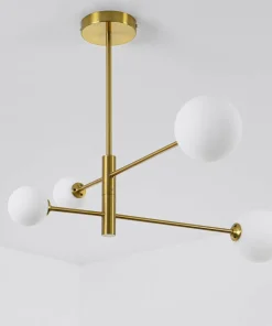 Shop Sklep Kaja Lampa wisząca z obrotowymi ramionami LP-002/4P DORADO | Kaja