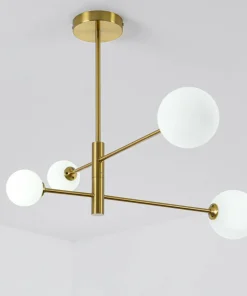 Shop Sklep Kaja Lampa wisząca z obrotowymi ramionami LP-002/4P DORADO | Kaja