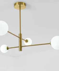 Shop Sklep Kaja Lampa wisząca z obrotowymi ramionami LP-002/4P DORADO | Kaja
