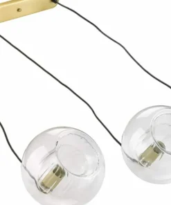 Outlet Sklep Kaja Lampa wisząca z okrągłymi kloszami, nad stół LP-133/3L z serii ARETTE