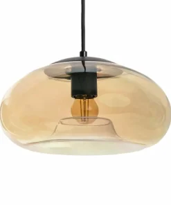Shop Sklep Kaja Lampa wisząca z ozdobnym kloszem ABR-LWCM-E27 TESORO | Kaja miodowy