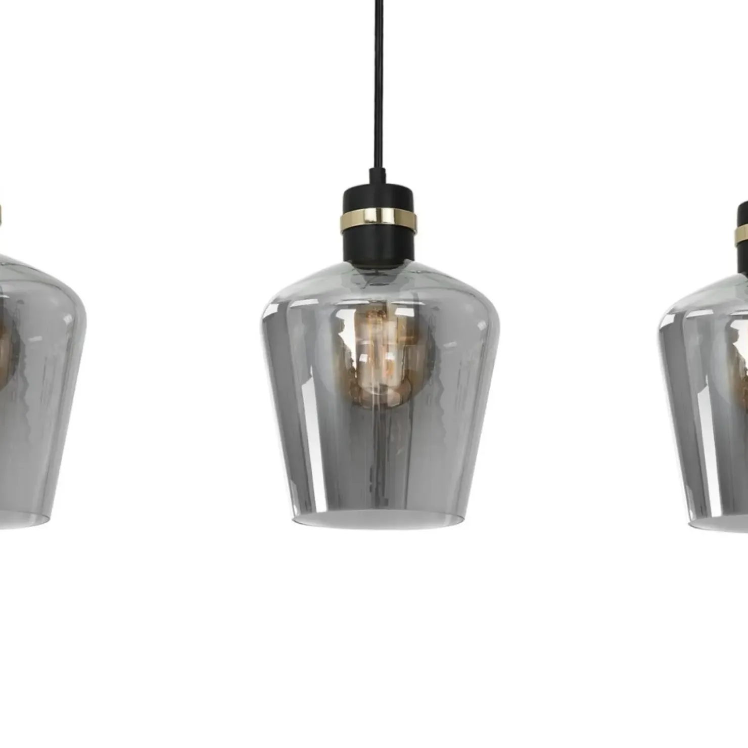 Best Sale Sklep Kaja Lampa wisząca z ozdobnymi kloszami, nad stół MLP6539 RICHMOND | Kaja