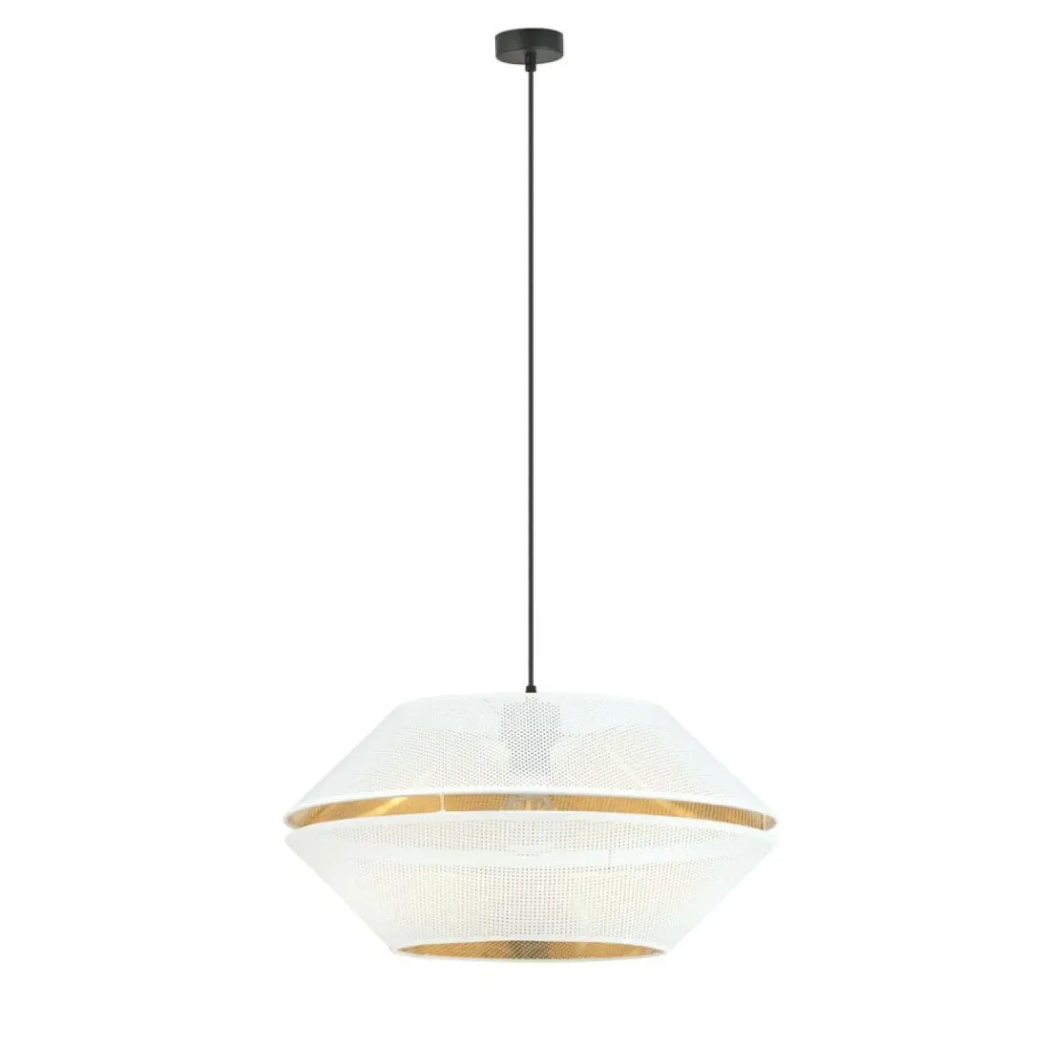 Shop Sklep Kaja Lampa wisząca z perforowanym abażurem 1184/1 z serii MALIA | Kaja czarny