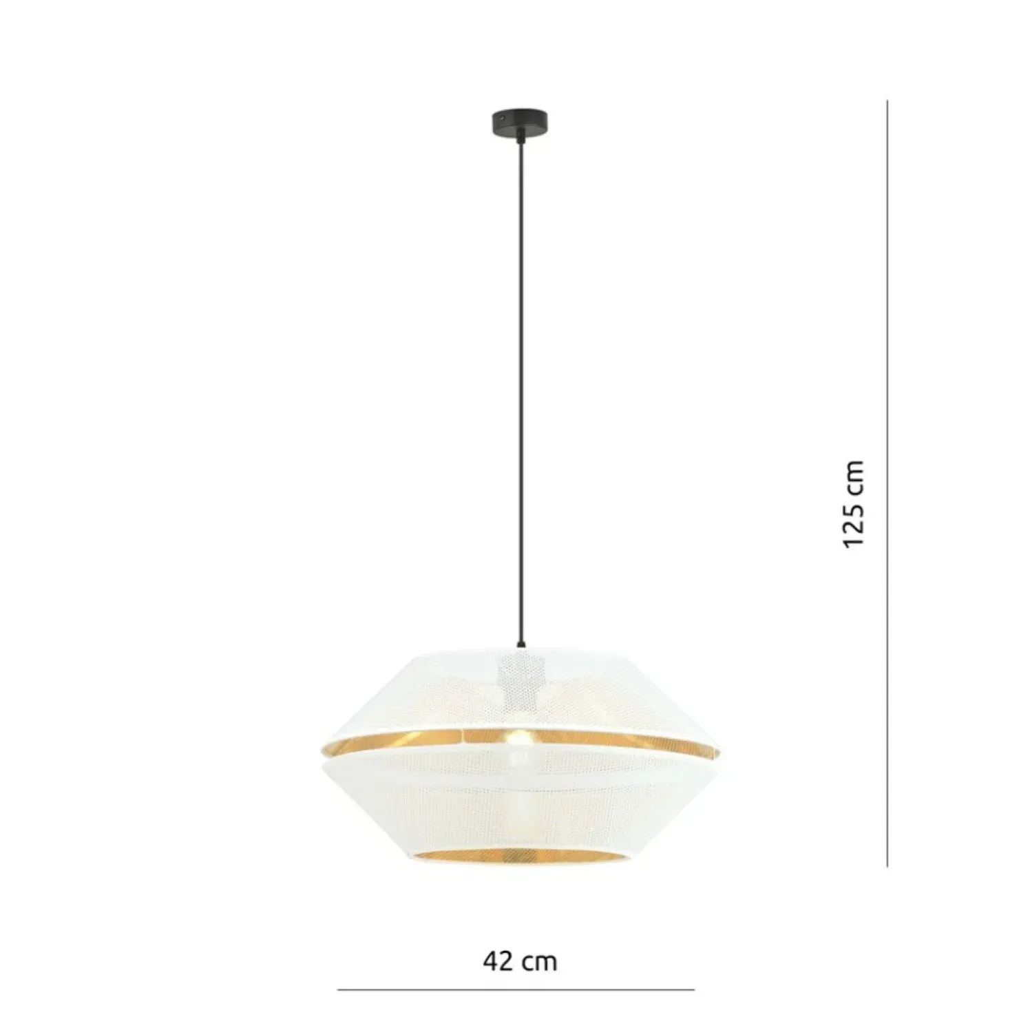 Shop Sklep Kaja Lampa wisząca z perforowanym abażurem 1184/1 z serii MALIA | Kaja czarny