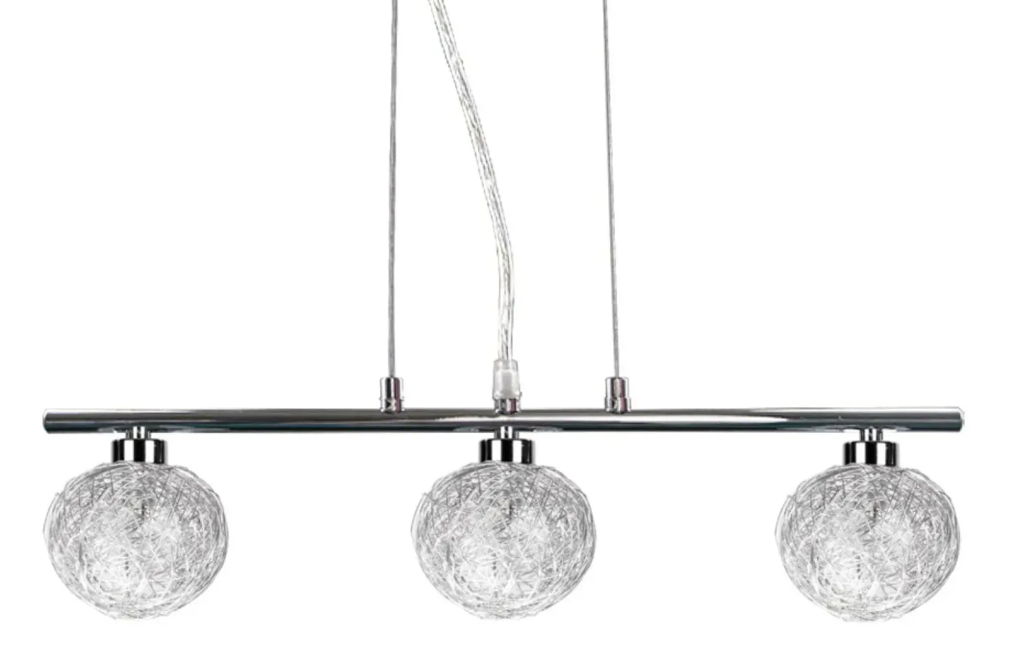 Lampa wisząca z plecionymi kloszami 33-14023 SPHERE | Kaja Oświetlenie*Sklep Kaja Best Sale