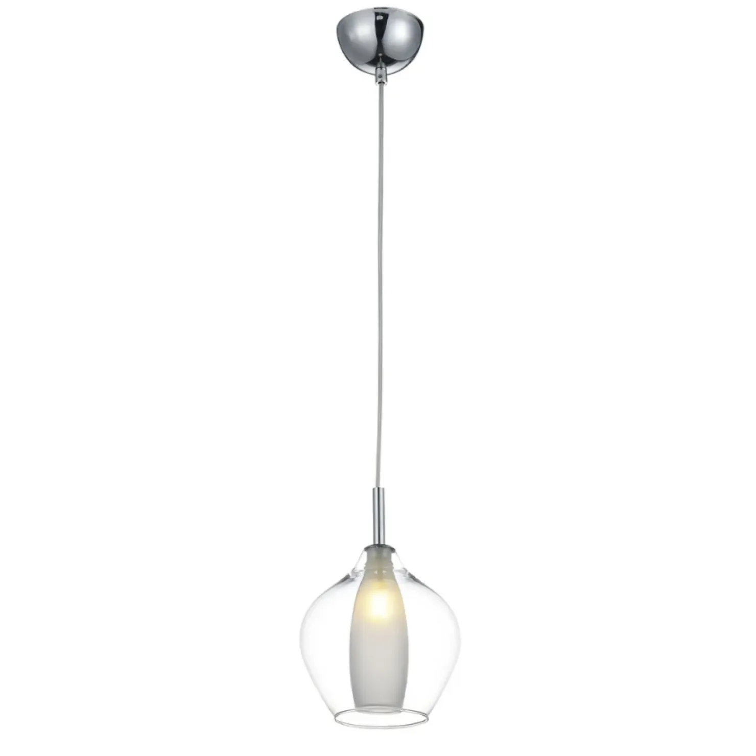 Cheap Sklep Kaja Lampa wisząca z podwójnym kloszem AZ3074 AMBER | Kaja Oświetlenie szary