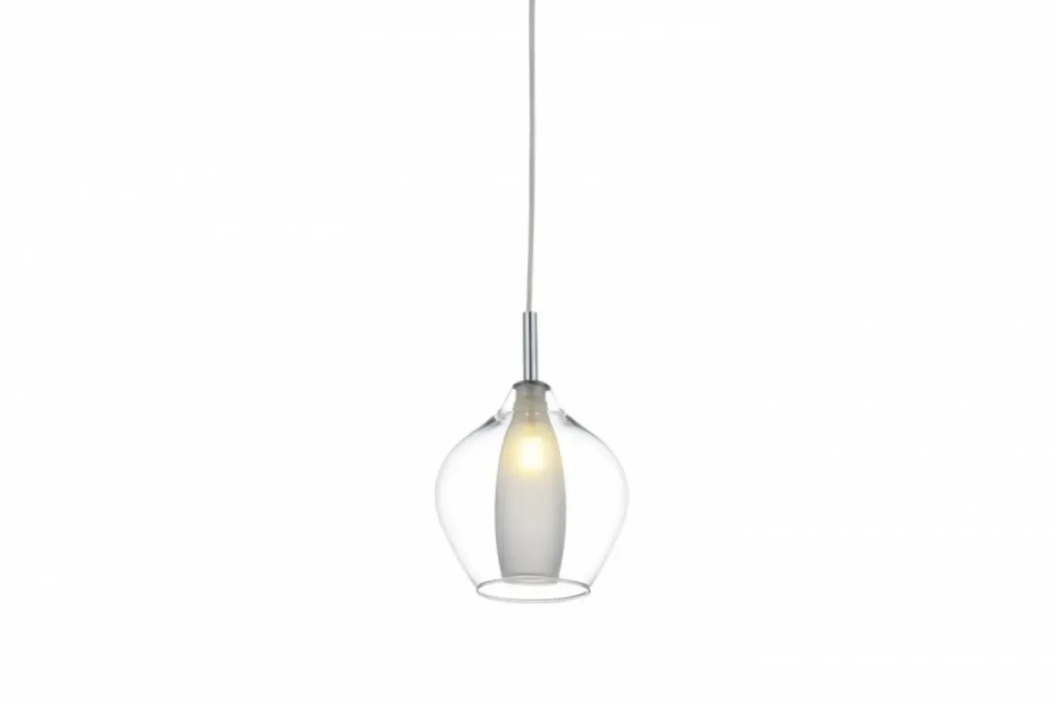 Cheap Sklep Kaja Lampa wisząca z podwójnym kloszem AZ3074 AMBER | Kaja Oświetlenie szary