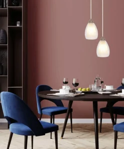 Best Sklep Kaja Lampa wisząca z podwójnym kloszem LP-567/1P DYM NIKI | Kaja