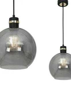 Outlet Sklep Kaja Lampa wisząca z przyciemnionym kloszem MLP65300 OMEGA | Kaja