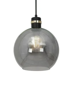 Outlet Sklep Kaja Lampa wisząca z przyciemnionym kloszem MLP65300 OMEGA | Kaja