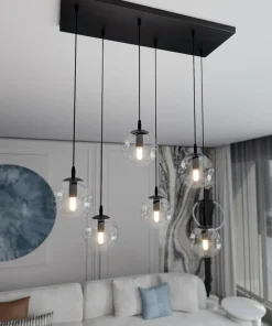 Cheap Sklep Kaja Lampa wisząca z regulacją wysokości kloszy 711/6 | Kaja Oświetlenie
