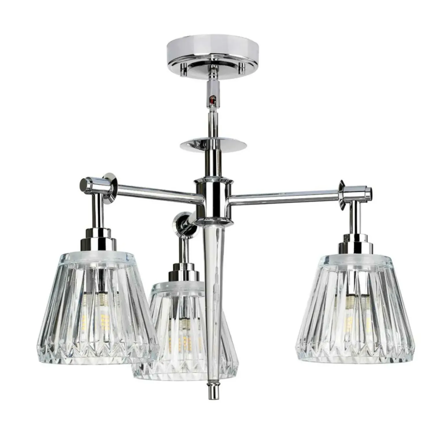 Cheap Sklep Kaja Lampa wisząca z regulacją wysokości BATH-AGATHA3P-PC z serii AGATHA polerowanychrom