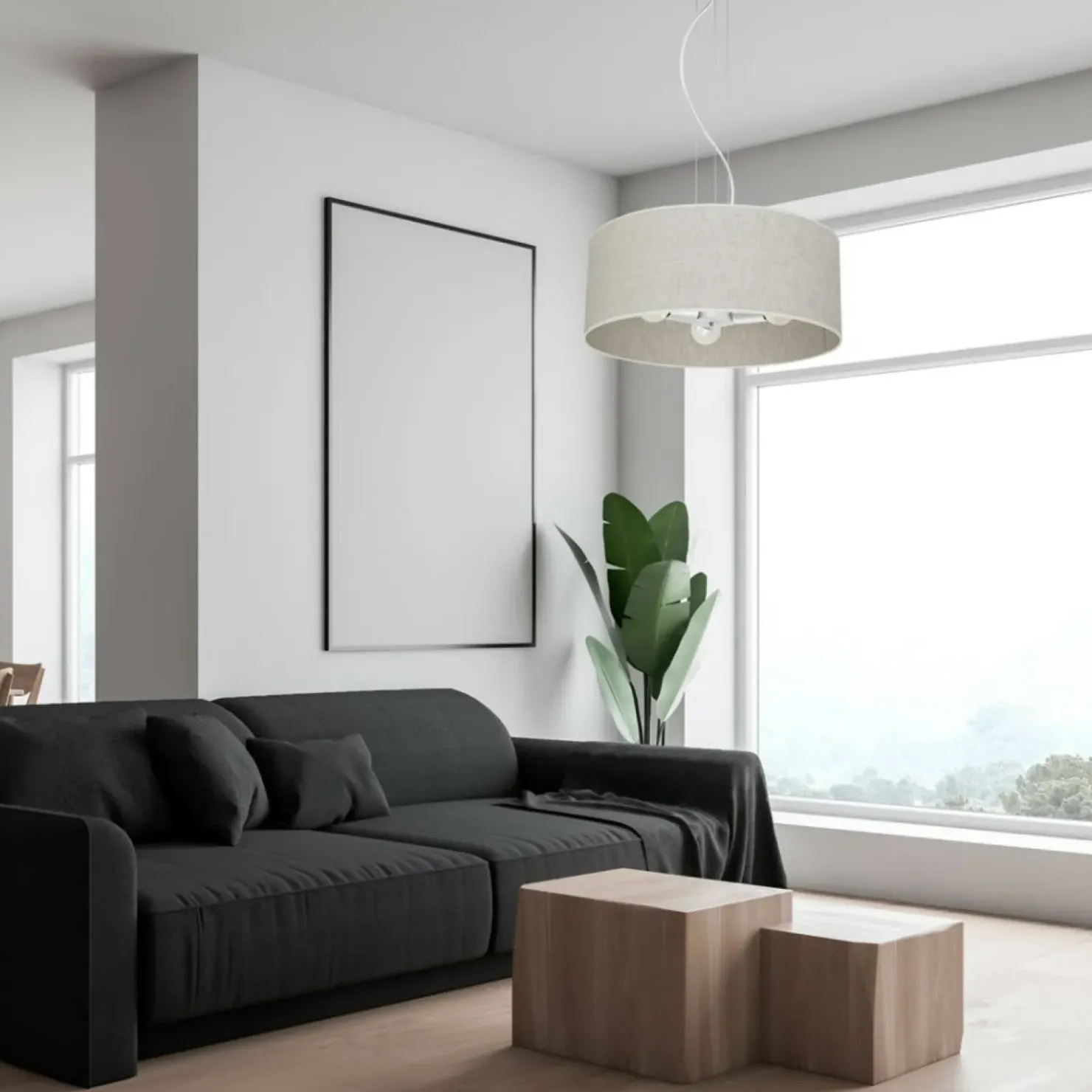 Discount Sklep Kaja Lampa wisząca z regulowaną wysokością MLP7501 z serii LINO | Kaja Oświetlenie