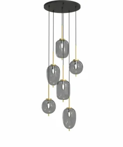 New Sklep Kaja Lampa wisząca z różnymi kloszami WF 5007-502 BELLEVILLE | Kaja