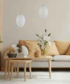 Clearance Sklep Kaja Lampa wisząca z ryflowanym kloszem ML0350 BRAGA | Kaja Oświetlenie