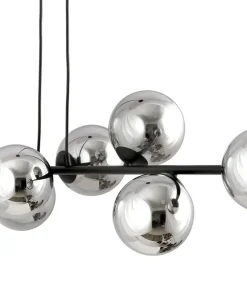 Cheap Sklep Kaja Lampa wisząca z sześcioma grafitowymi kloszami 875/6 | Kaja