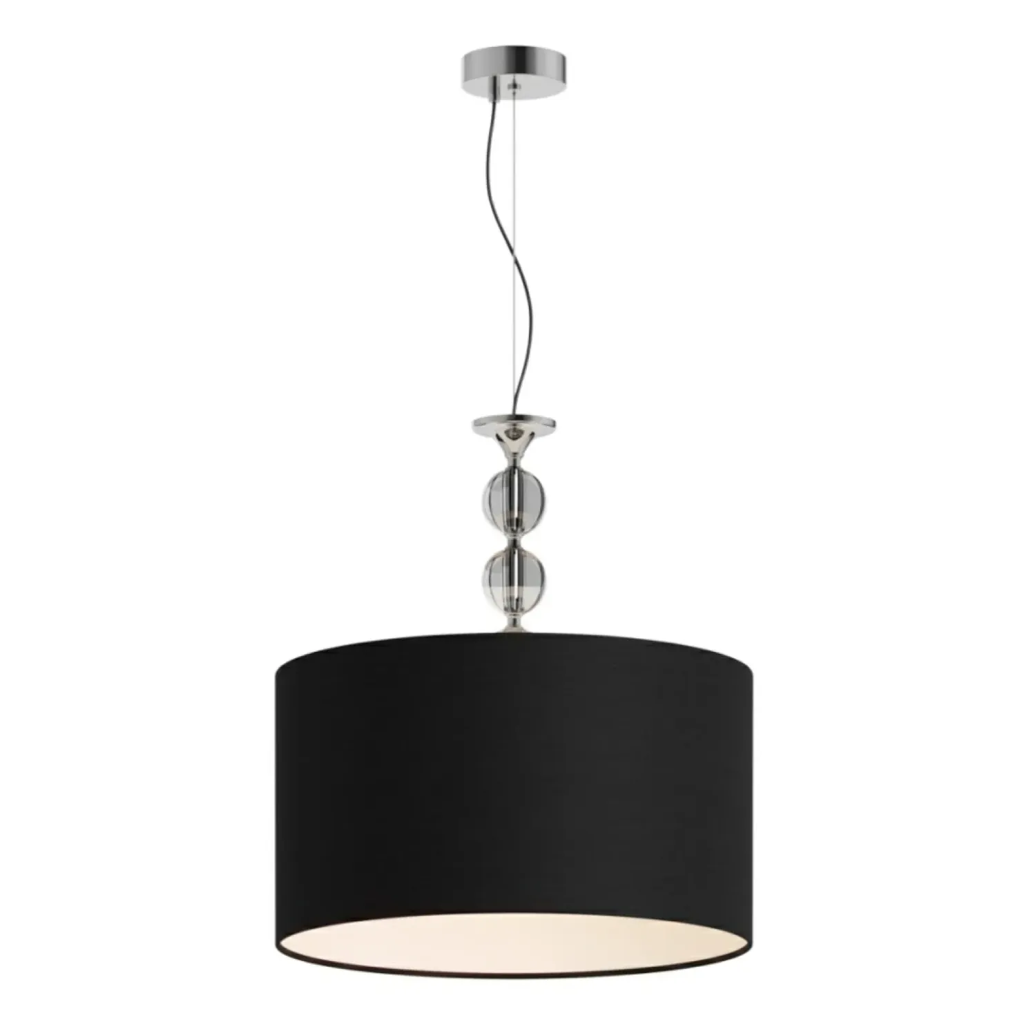 Discount Sklep Kaja Lampa wisząca z szerokim abażurem RLD93163-1B REA| Kaja Oświetlenie