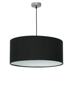 Lampa wisząca z szerokim, czarnym abażurem ML63800 CASINO | Kaja*Sklep Kaja Shop