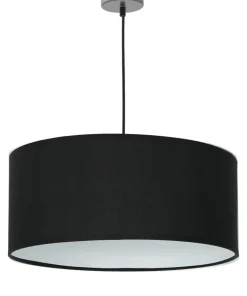 Lampa wisząca z szerokim, czarnym abażurem ML63800 CASINO | Kaja*Sklep Kaja Shop