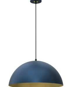 Hot Sklep Kaja Lampa wisząca z szerokim kloszem, niebieskim MLP8289 z serii BETA | Kaja Oświetl