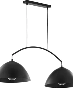 Shop Sklep Kaja Lampa wisząca z szerokimi kloszami TK 6008 FARO NEW | Kaja Oświetlenie czarny