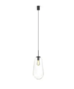 Best Sklep Kaja Lampa wisząca z m kloszem 7797 | Kaja Oświetlenie transparentny
