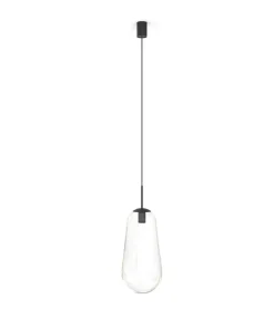 Best Sklep Kaja Lampa wisząca z m kloszem 7797 | Kaja Oświetlenie transparentny
