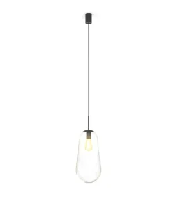 Best Sklep Kaja Lampa wisząca z m kloszem 7797 | Kaja Oświetlenie transparentny