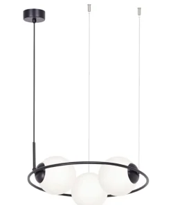 Shop Sklep Kaja Lampa wisząca z trzema kloszami w okręgu K-5104 z serii PARVA | Kaja